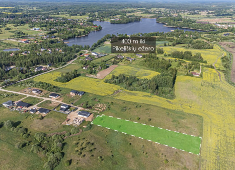 Parduodamas  sklypas Lapių g., Užuežerės k., Vilniaus r. sav., 95.52 a ploto