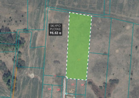 Parduodamas  sklypas Lapių g., Užuežerės k., Vilniaus r. sav., 95.52 a ploto 17