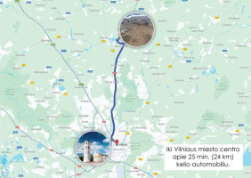 Parduodamas  sklypas Lapių g., Užuežerės k., Vilniaus r. sav., 95.52 a ploto 19