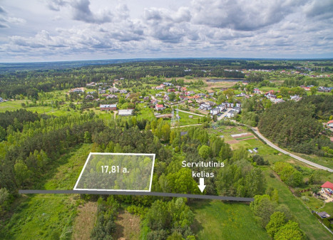 Parduodamas kitos paskirties sklypas Salotės k., Vilniaus r. sav., 17.81 a ploto