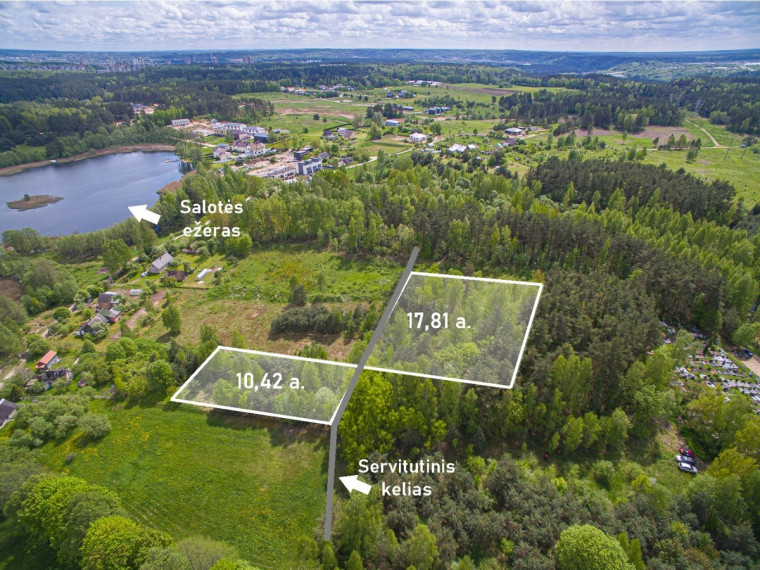 Parduodamas kitos paskirties sklypas Salotės k., Vilniaus r. sav., 17.81 a ploto 2