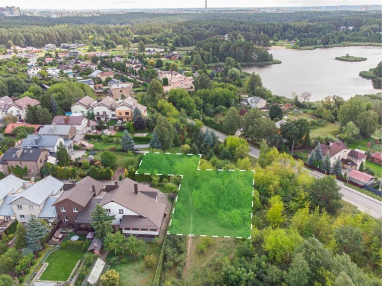 Parduodamas sklypas Nadruvos g., Pilaitė, Vilniaus m., Vilniaus m. sav., 14 a ploto 1