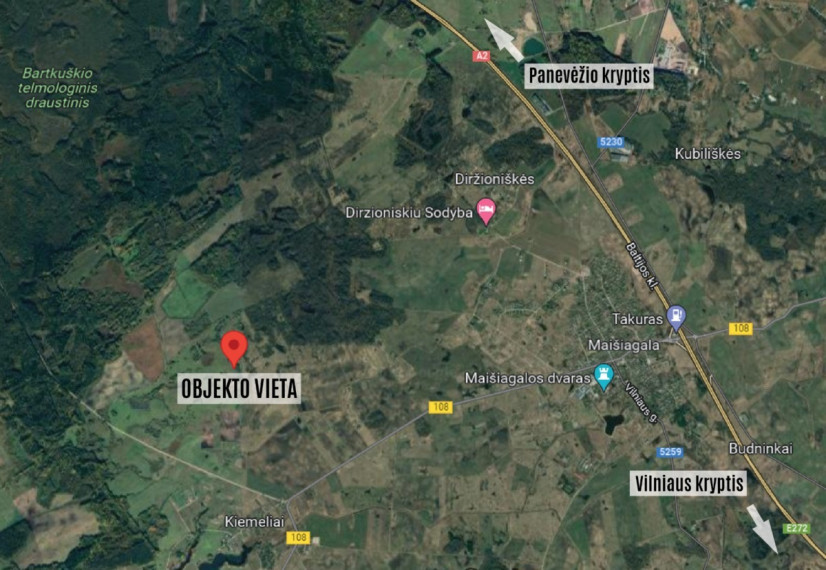 Parduodamas sklypas Maišiagalos mstl., Vilniaus r. sav., 376 a ploto 2