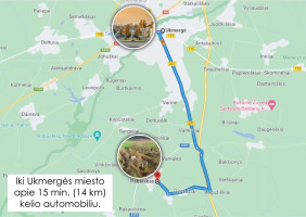 Parduodamas kitos paskirties sklypas Vintaros g., Pabaisko mstl., Ukmergės r. sav., 15 a ploto 16