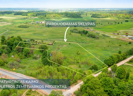 Parduodamas  sklypas Tintiniškių k., Vilniaus r. sav., 156 a ploto