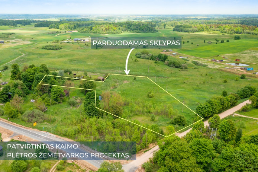 Parduodamas sklypas Tintiniškių k., Vilniaus r. sav., 156 a ploto 1