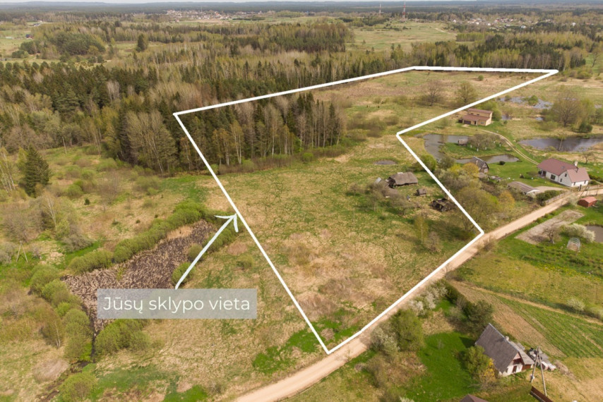 Parduodamas  sklypas Vilkiškių g., Vilkiškių k., Vilniaus r. sav., 820 a ploto 1