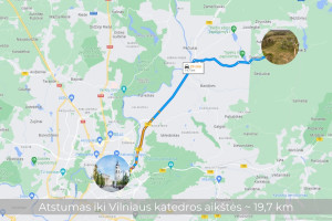 Parduodamas  sklypas Vilkiškių g., Vilkiškių k., Vilniaus r. sav., 820 a ploto 14