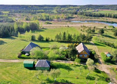 Parduodamas namas Melninkų k., Ignalinos r. sav., 70.84 m2 ploto, 1 aukštai