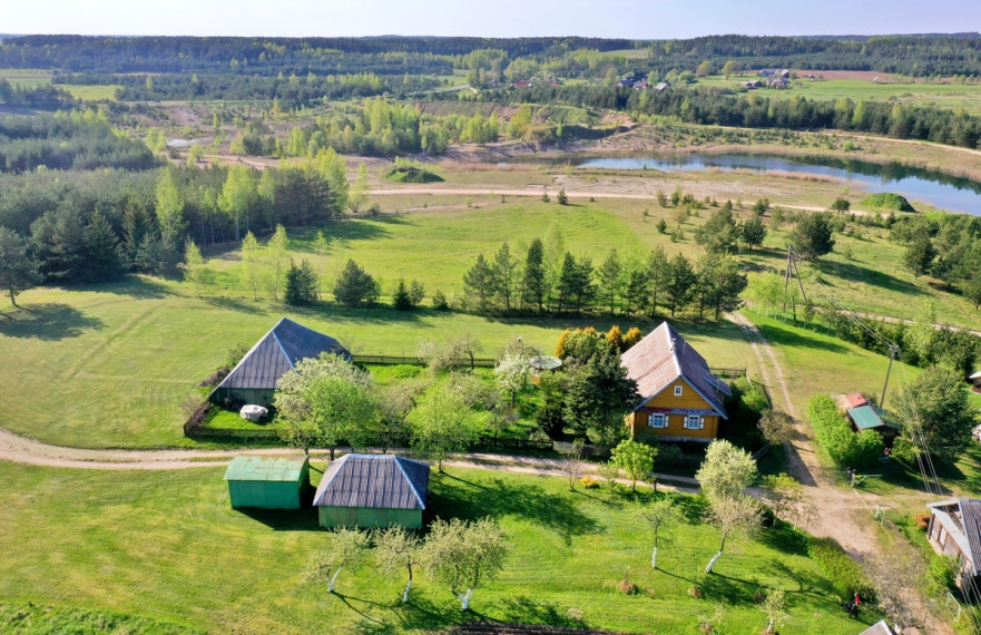 Parduodamas namas Melninkų k., Ignalinos r. sav., 70.84 m2 ploto, 1 aukštai 1