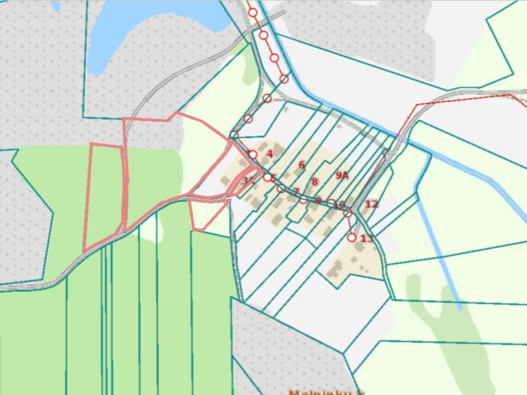 Parduodamas namas Melninkų k., Ignalinos r. sav., 70.84 m2 ploto, 1 aukštai 28