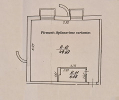 Nuomojamos administracinės, gamybinės, kitos paskirties, sandėliavimo patalpos Buivydiškių g., Šeškinė, Vilniaus m., Vilniaus m. sav., 55 m2 ploto 4