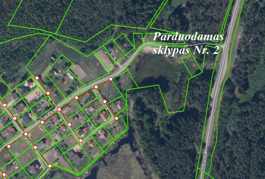 Parduodamas sklypas Nendrių g., Būdos III k., Trakų r. sav., 6.12 a ploto 4