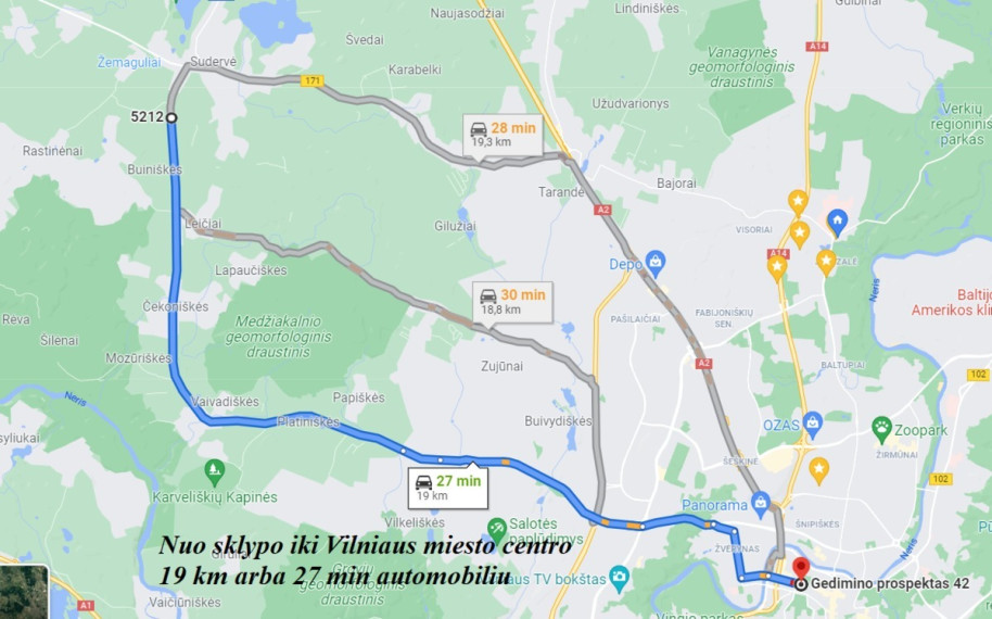 Parduodamas  sklypas Vydautiškių k., Vilniaus r. sav., 145 a ploto 10