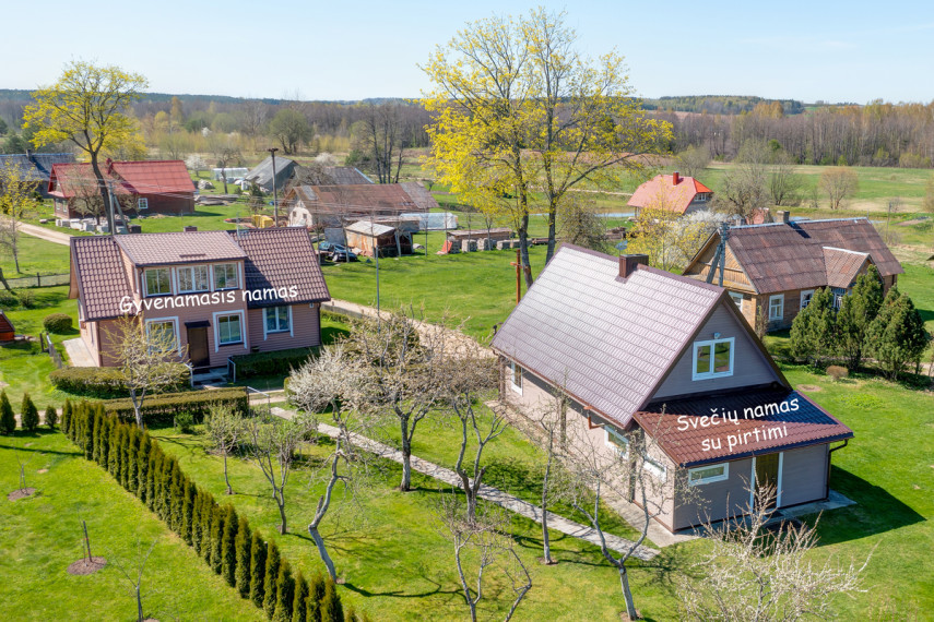 Parduodamas namas Stepurkiškės k., Švenčionių r. sav., 174.2 m2 ploto, 2 aukštai 4