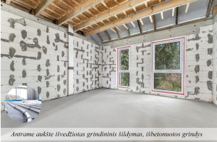 Parduodamas namas Ąžuolyno g., Nemėžio k., Vilniaus r. sav., 87.54 m2 ploto, 2 aukštai 20