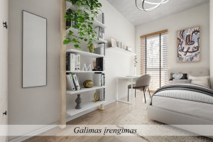 Parduodamas namas Ąžuolyno g., Nemėžio k., Vilniaus r. sav., 87.54 m2 ploto, 2 aukštai 25