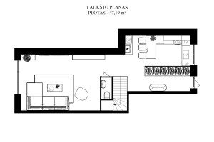 Parduodamas namas Ąžuolyno g., Nemėžio k., Vilniaus r. sav., 87.54 m2 ploto, 2 aukštai 18