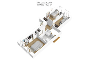 Parduodamas namas Ąžuolyno g., Nemėžio k., Vilniaus r. sav., 87.54 m2 ploto, 2 aukštai 27