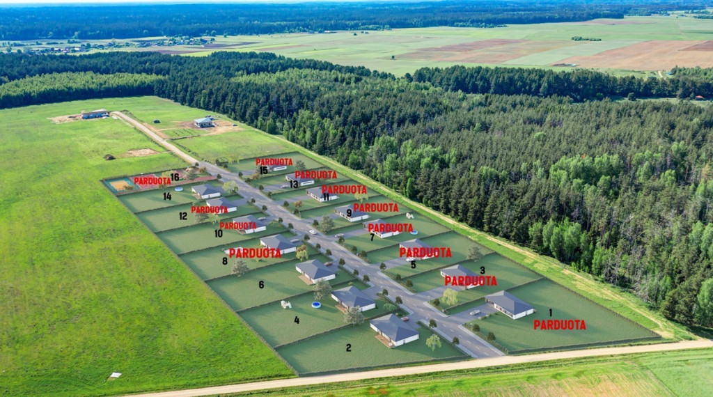 Parduodamas kitos paskirties sklypas Miško g., Naujojo Tarpupio k., Trakų r. sav., 20.37 a ploto 1
