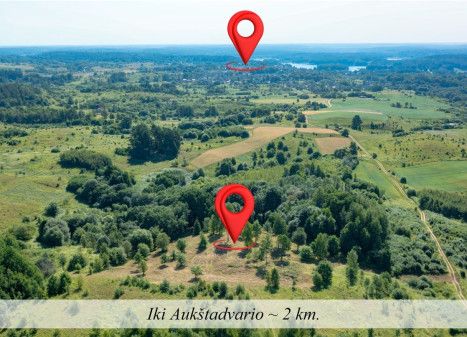 Parduodamas  sklypas Sredninkų k., Trakų r. sav., 110 a ploto