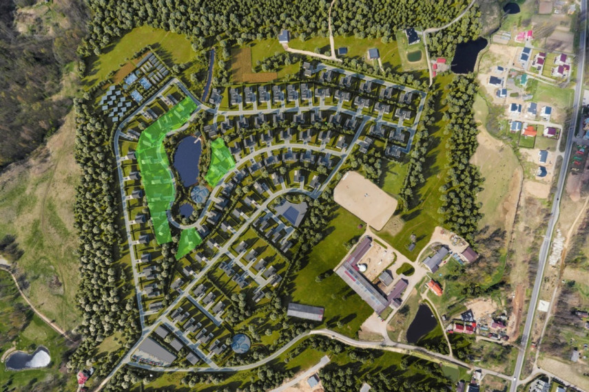 Parduodamas sklypas Bendorių k., Vilniaus r. sav., 93.74 a ploto 2