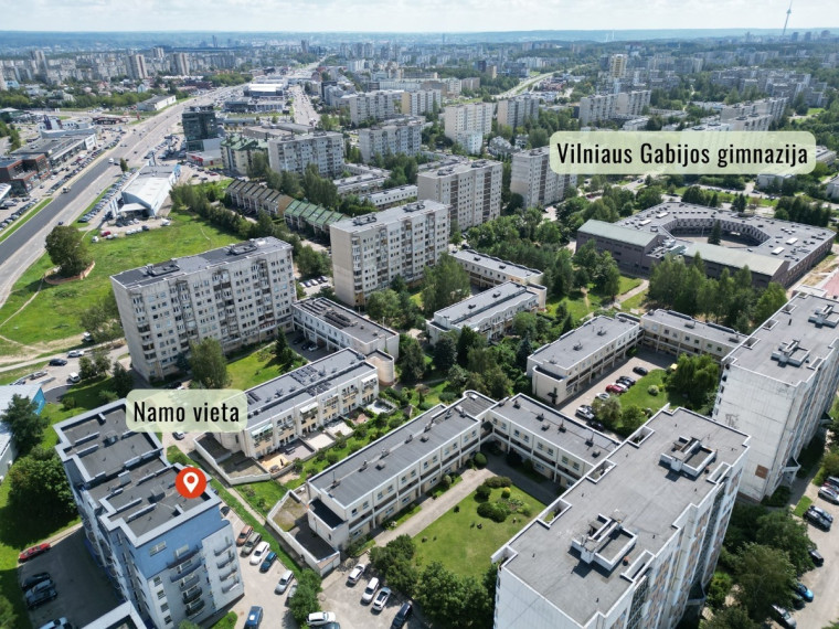 Parduodamas butas Gabijos g., Pašilaičiai, Vilniaus m., Vilniaus m. sav., 84.21 m2 ploto, 3 kambariai 3