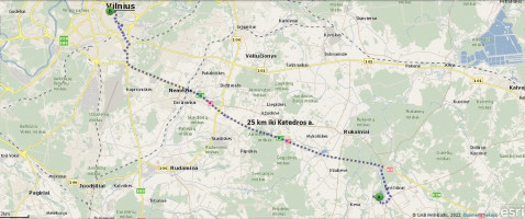 Parduodamas  sklypas Kūlių k., Vilniaus r. sav., 100 a ploto 11