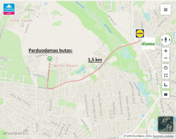 Parduodamas butas Duburio g., Antakalnis, Vilniaus m., Vilniaus m. sav., 44.7 m2 ploto, 2 kambariai 37