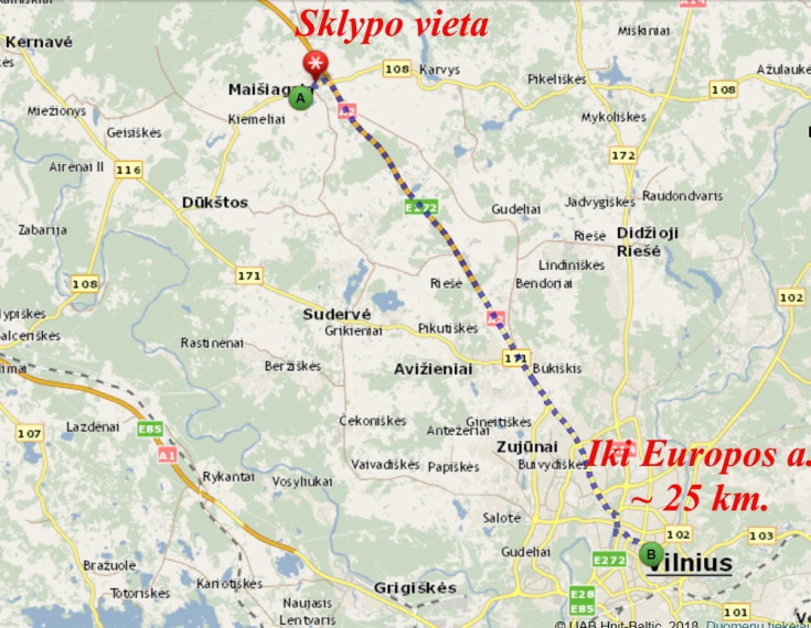 Parduodamas  sklypas Kiemelių g., Maišiagalos mstl., Vilniaus r. sav., 427.78 a ploto 20