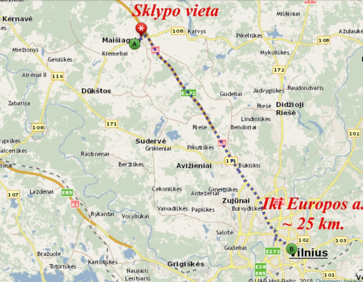 Parduodamas  sklypas Kiemelių g., Maišiagalos mstl., Vilniaus r. sav., 427.78 a ploto 20