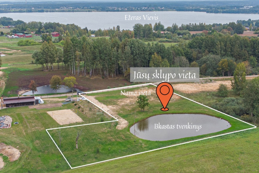 Parduodamas sklypas Rusakalnio g., Vievininkų k., Elektrėnų sav., 40 a ploto 1