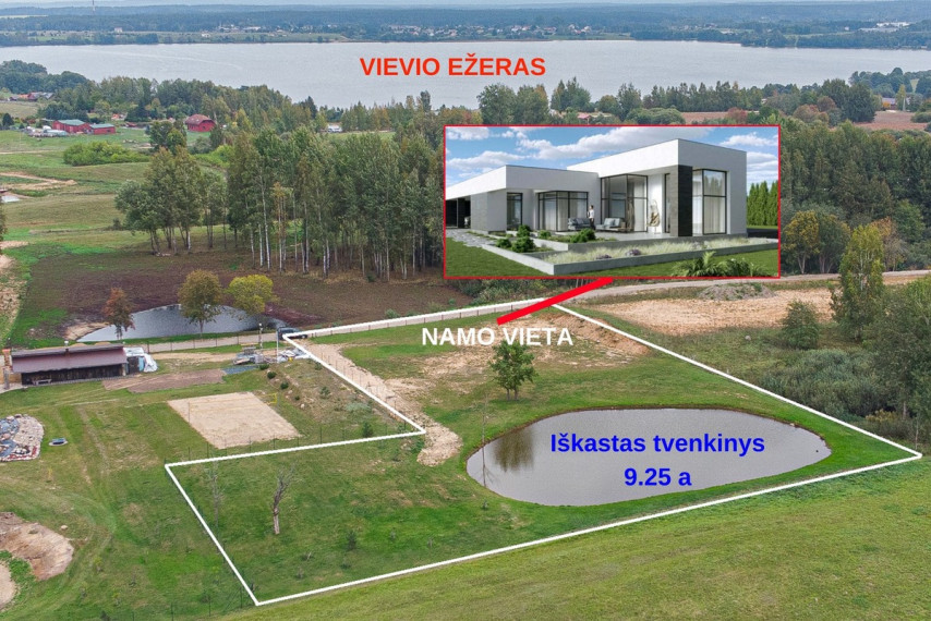 Parduodamas  sklypas Rusakalnio g., Vievininkų k., Elektrėnų sav., 42.76 a ploto 2