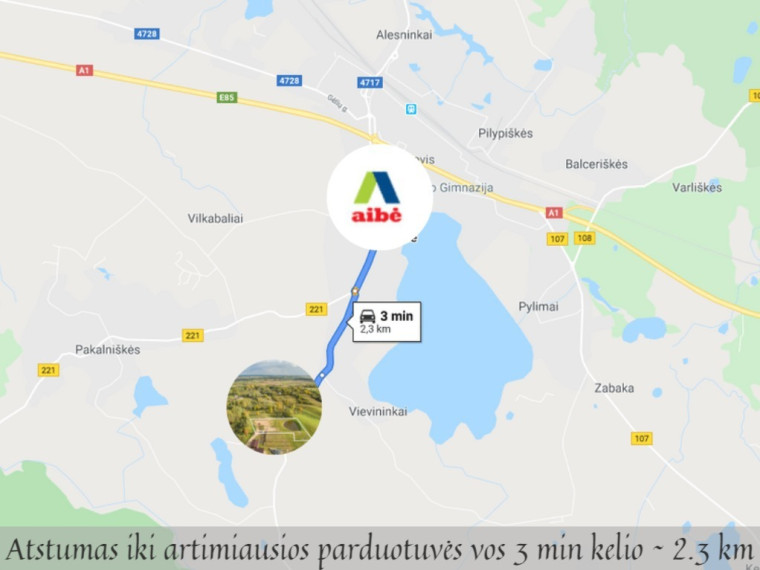 Parduodamas  sklypas Rusakalnio g., Vievininkų k., Elektrėnų sav., 42.76 a ploto 23
