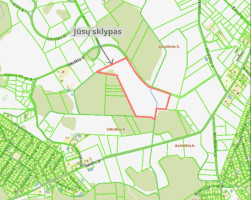 Parduodamas  sklypas Ąžuolinės k., Vilniaus r. sav., 997.5 a ploto 17