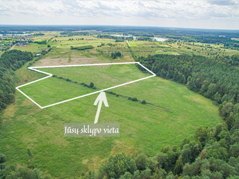 Parduodamas sklypas Senojo Tarpupio k., Trakų r. sav., 411.79 a ploto 1