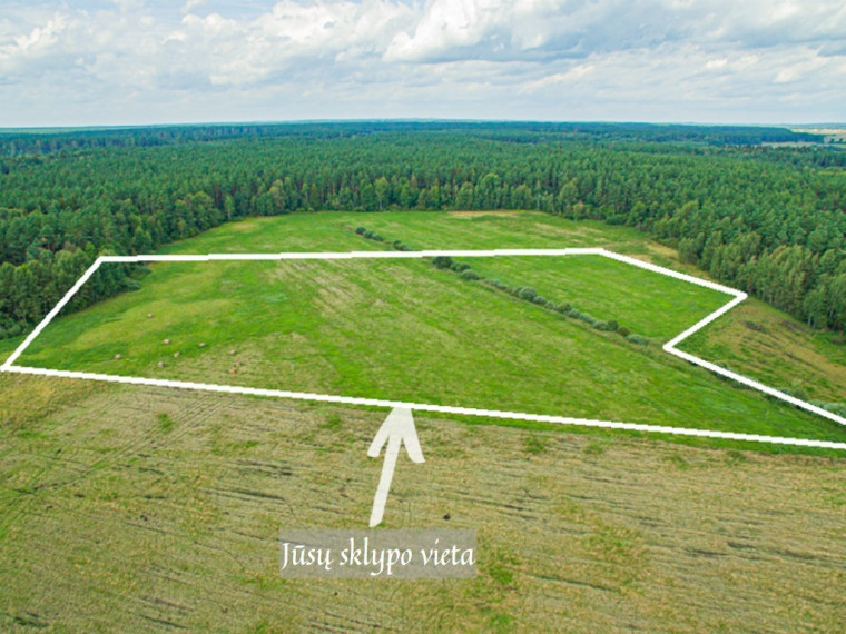 Parduodamas sklypas Senojo Tarpupio k., Trakų r. sav., 411.79 a ploto 2