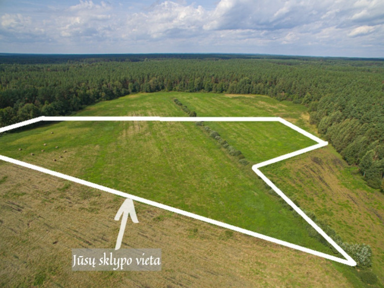 Parduodamas sklypas Senojo Tarpupio k., Trakų r. sav., 411.79 a ploto 4