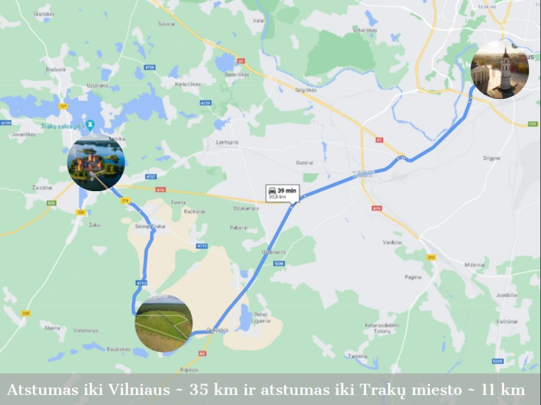 Parduodamas  sklypas Senojo Tarpupio k., Trakų r. sav., 411.79 a ploto 20