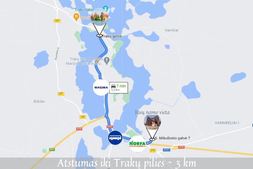 Parduodamas namas S. Mikulionio g., Trakų m., Trakų r. sav., 246.67 m2 ploto, 2 aukštai 27