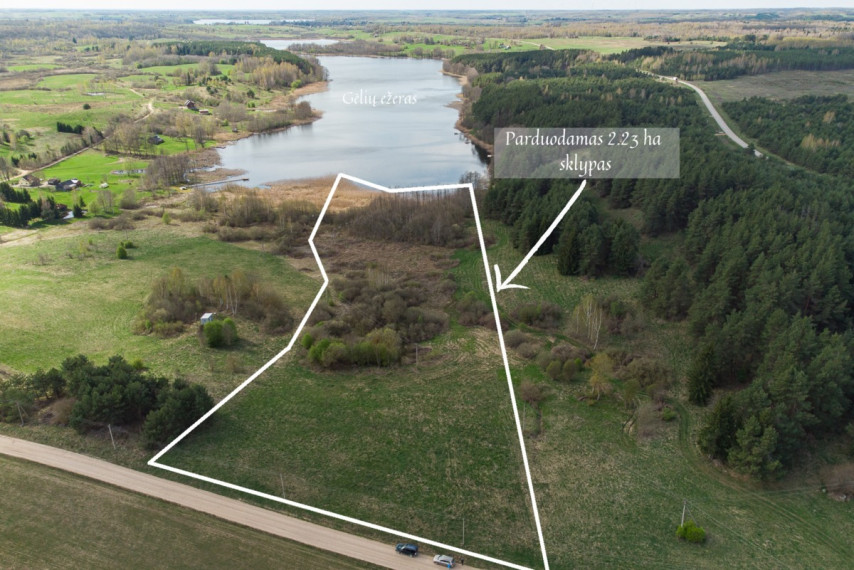 Parduodamas sklypas Gėliogalių k., Molėtų r. sav., 223.33 a ploto 2