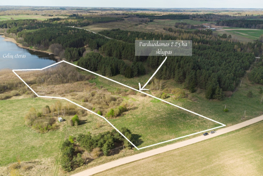 Parduodamas sklypas Gėliogalių k., Molėtų r. sav., 223.33 a ploto 3