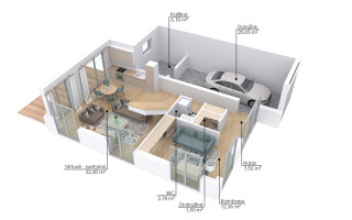 Parduodamas namas Drevininkų g., Pagiriai, Vilniaus m., Vilniaus m. sav., 138.19 m2 ploto, 2 aukštai 25