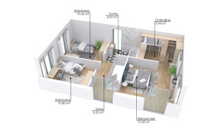 Parduodamas namas Drevininkų g., Pagiriai, Vilniaus m., Vilniaus m. sav., 138.19 m2 ploto, 2 aukštai 26