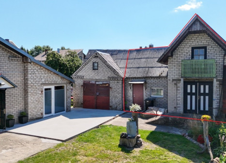 Parduodamas namas Žemaitės g., Tauragės m., Tauragės r. sav., 62.27 m2 ploto, 2 aukštai