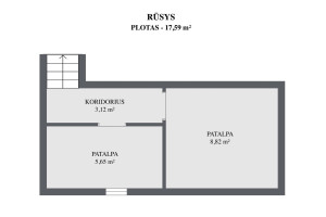 Parduodamas namas Žemaitės g., Tauragės m., Tauragės r. sav., 62.27 m2 ploto, 2 aukštai 18