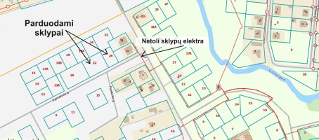 Parduodamas  sklypas Ugniažolių g., Ukmergės m., Ukmergės r. sav., 8.1 a ploto 10