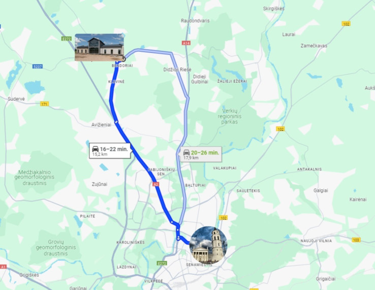 Nuomojamos kitos paskirties patalpos Bendorių kel. , Žemųjų Rusokų k., Vilniaus r. sav., 350 m2 ploto 13