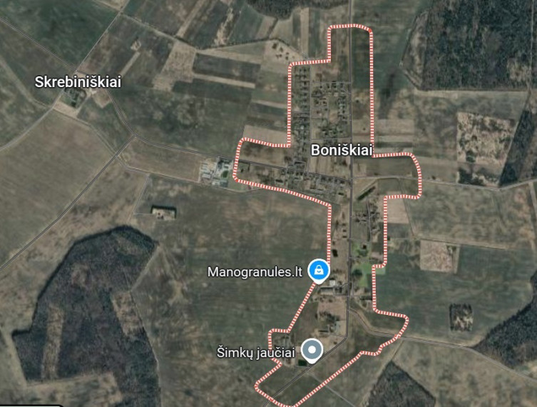 Parduodamas  sklypas Boniškių k., Kauno r. sav., 188.31 a ploto 16