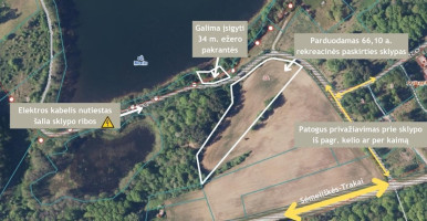 Parduodamas  sklypas Nepomuko, Subartėnų k., Elektrėnų sav., 66.1 a ploto 1